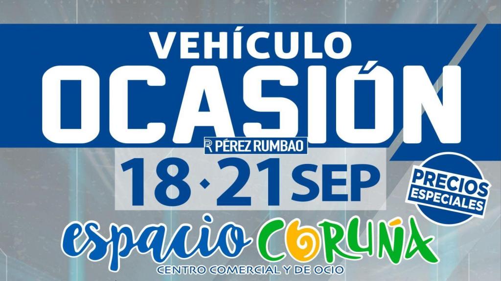 Cartel de una nueva edición de Vehículo Ocasión en la ciudad herculina