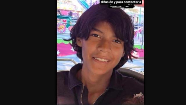 Marc, un adolescente de 14 años desaparecido desde el lunes camino al instituto.