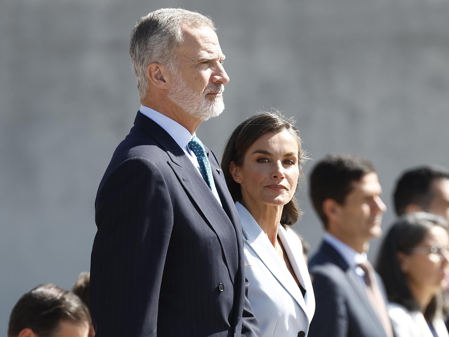 Los Reyes Felipe VI y Letizia, el pasado mes de septiembre antes de iniciar su viaje de Estado a Egipto