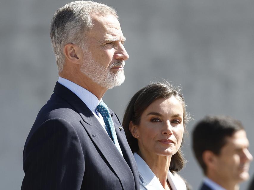 Los Reyes Felipe VI y Letizia, el pasado mes de septiembre antes de iniciar su viaje de Estado a Egipto