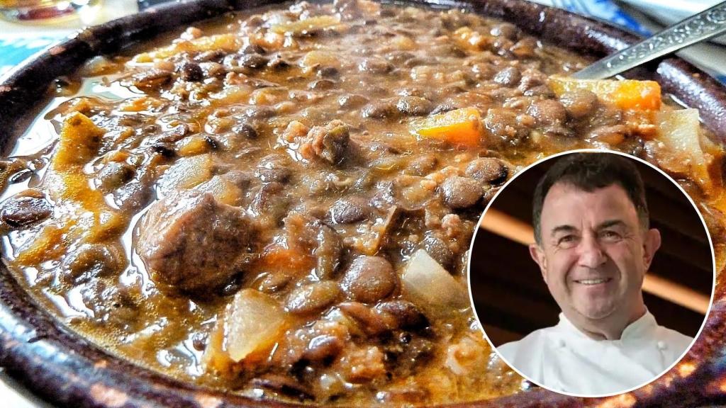 El chef Martín Berasategui y sus lentejas. (Jorge Gobbi/Flickr)