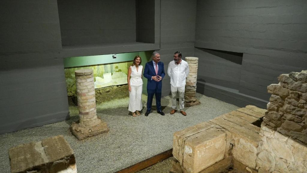 Estreno de las visitas a la cripta del Patio de Banderas del Real Alcázar de Sevilla.