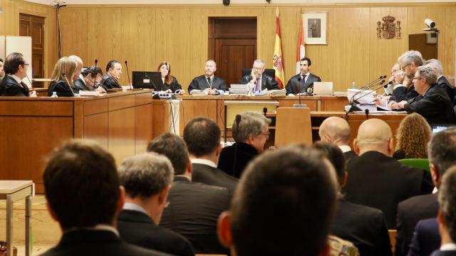 La Audiencia Provincial de Valladolid durante el juicio de la 'Trama eólica' con las cuestiones previas