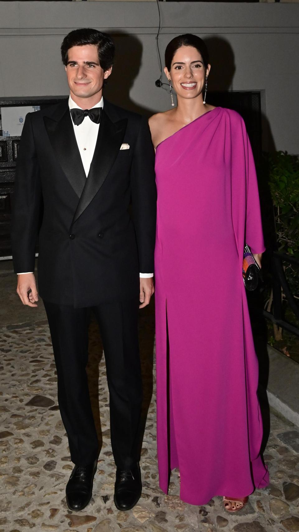 Sofía Palazuelo y Fernando Fitz-James en una imagen de archivo.