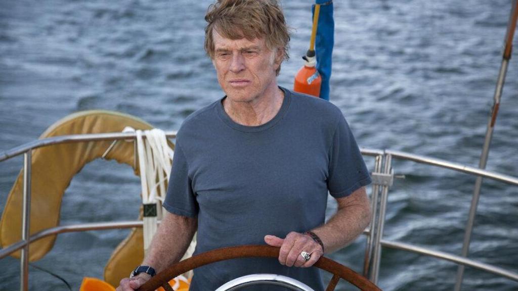 Robert Redford en 'Cuando todo está perdido'.
