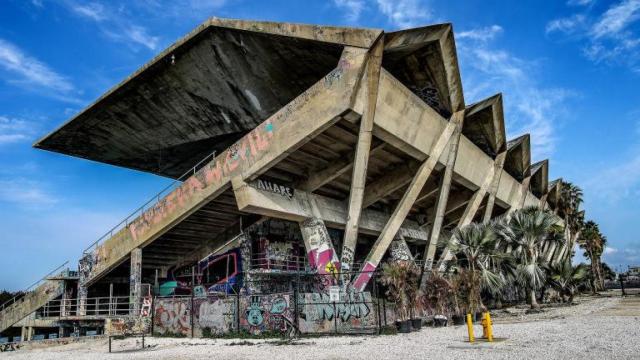 Miami Marine Stadium en Virginia Key.