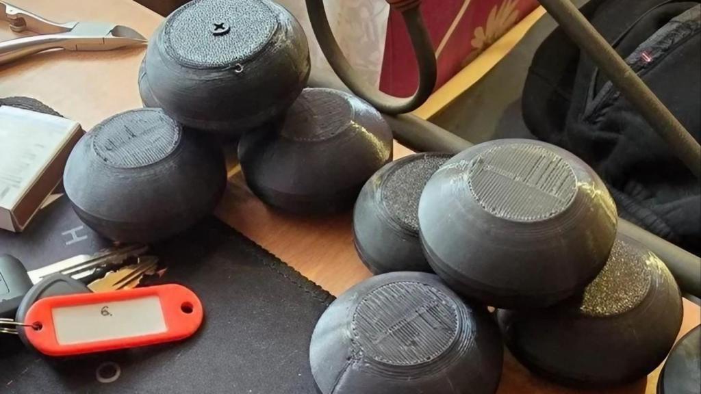 Minas impresas utilizando fabricación aditiva 3D