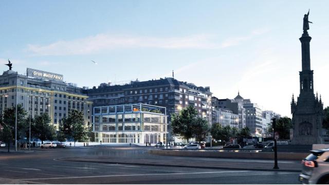 Diseño de la nueva 'flagship' de ING en Madrid.