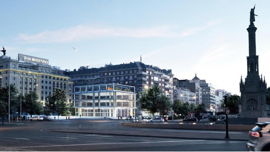 Diseño de la nueva 'flagship' de ING en Madrid.