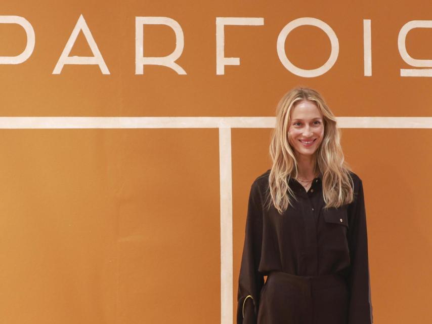 Vanesa Lorenzo, muy sonriente, en su encuentro con los medios, este pasado martes.