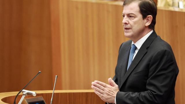 El presidente de la Junta, Alfonso Fernández Mañueco.