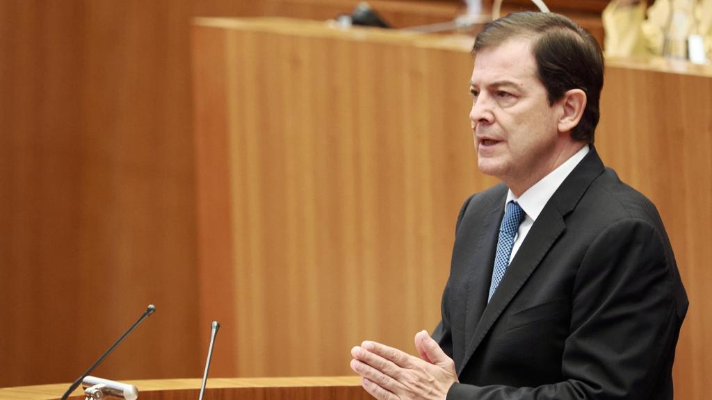 El presidente de la Junta, Alfonso Fernández Mañueco.