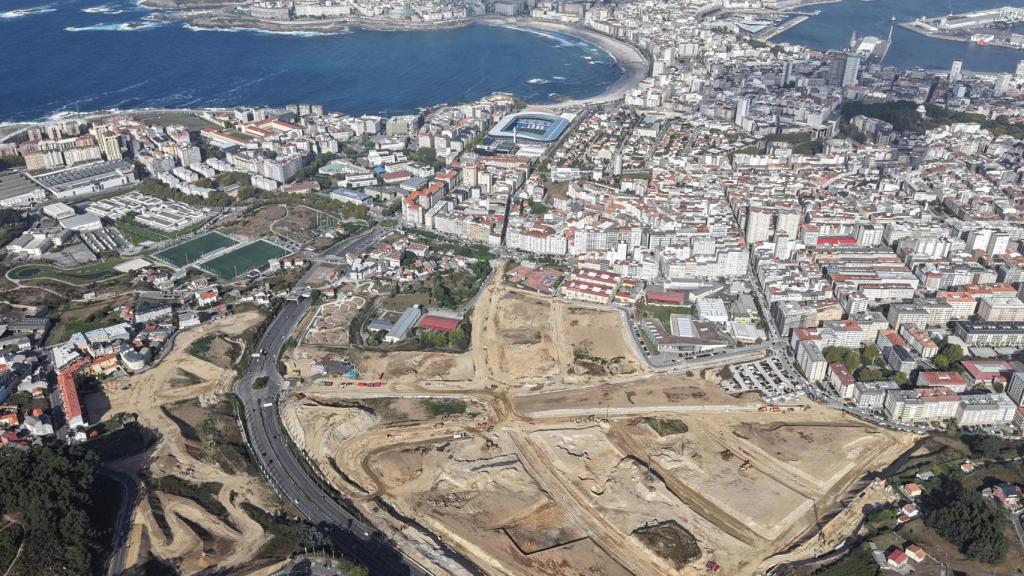 Así avanzan las obras de San Pedro de Visma en A Coruña
