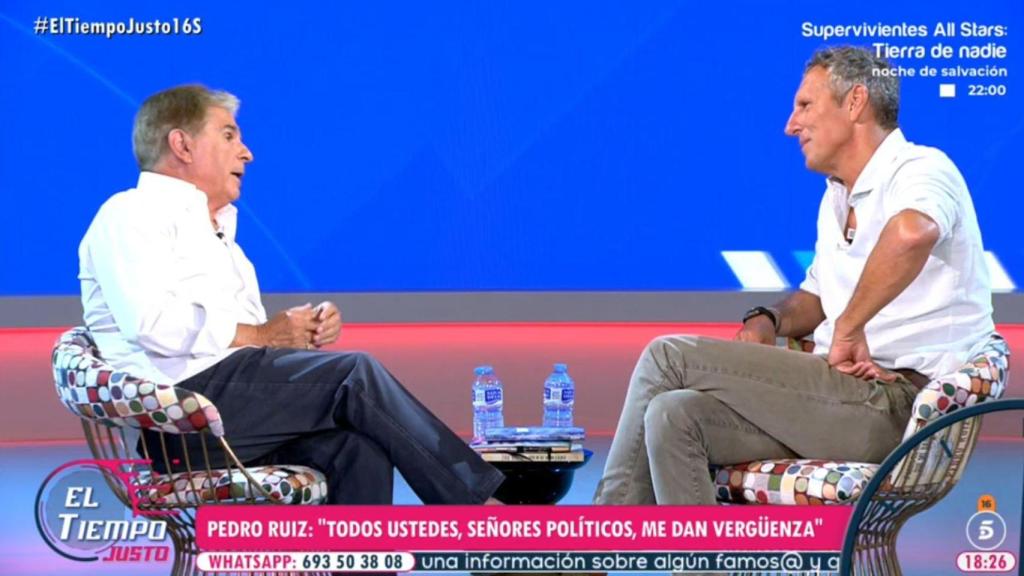 Pedro Ruiz y Joaquín Prat.