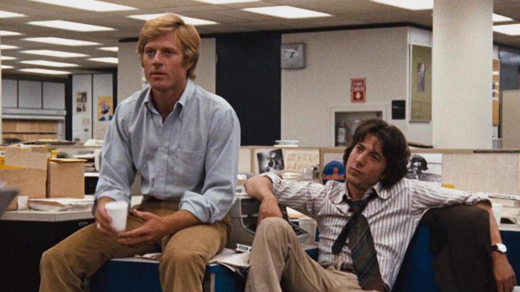 Un fotograma de 'Todos los hombres del presidente'.