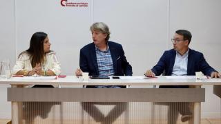 El secretario general del PSOECyL, Carlos Martínez, en una imagen de archivo