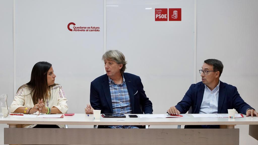 El secretario general del PSOECyL, Carlos Martínez, en una imagen de archivo