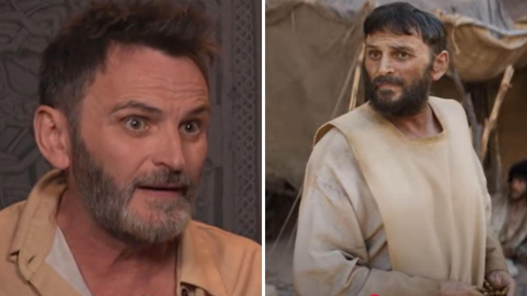 Fernando Tejero y su personaje en 'El Cautivo'.