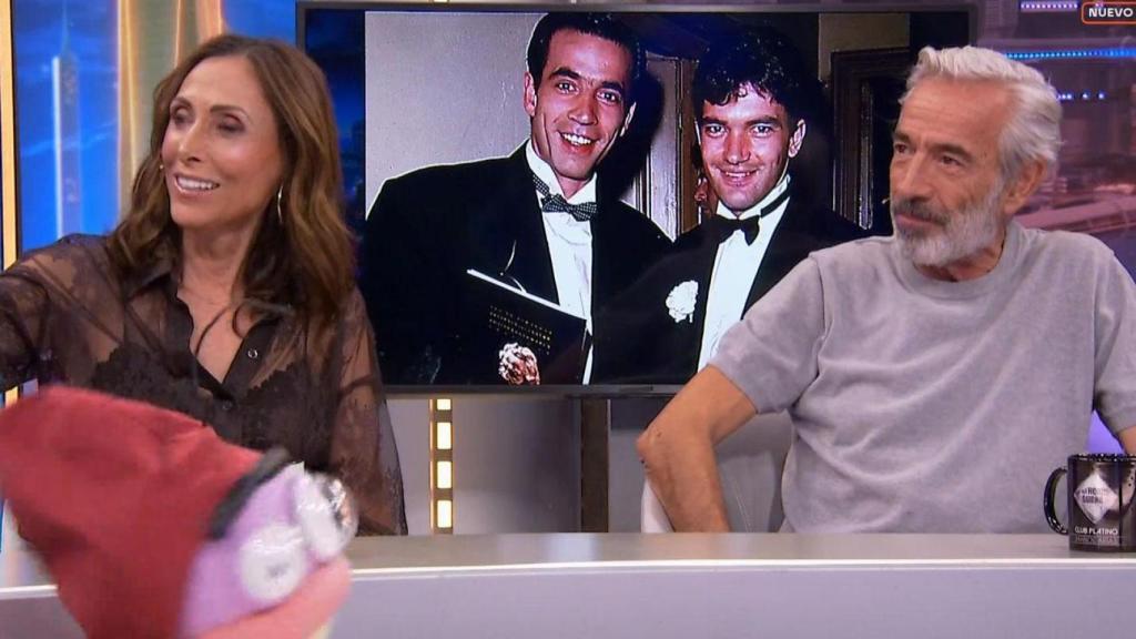María Barranco e Imanol Arias en 'El Hormiguero'.