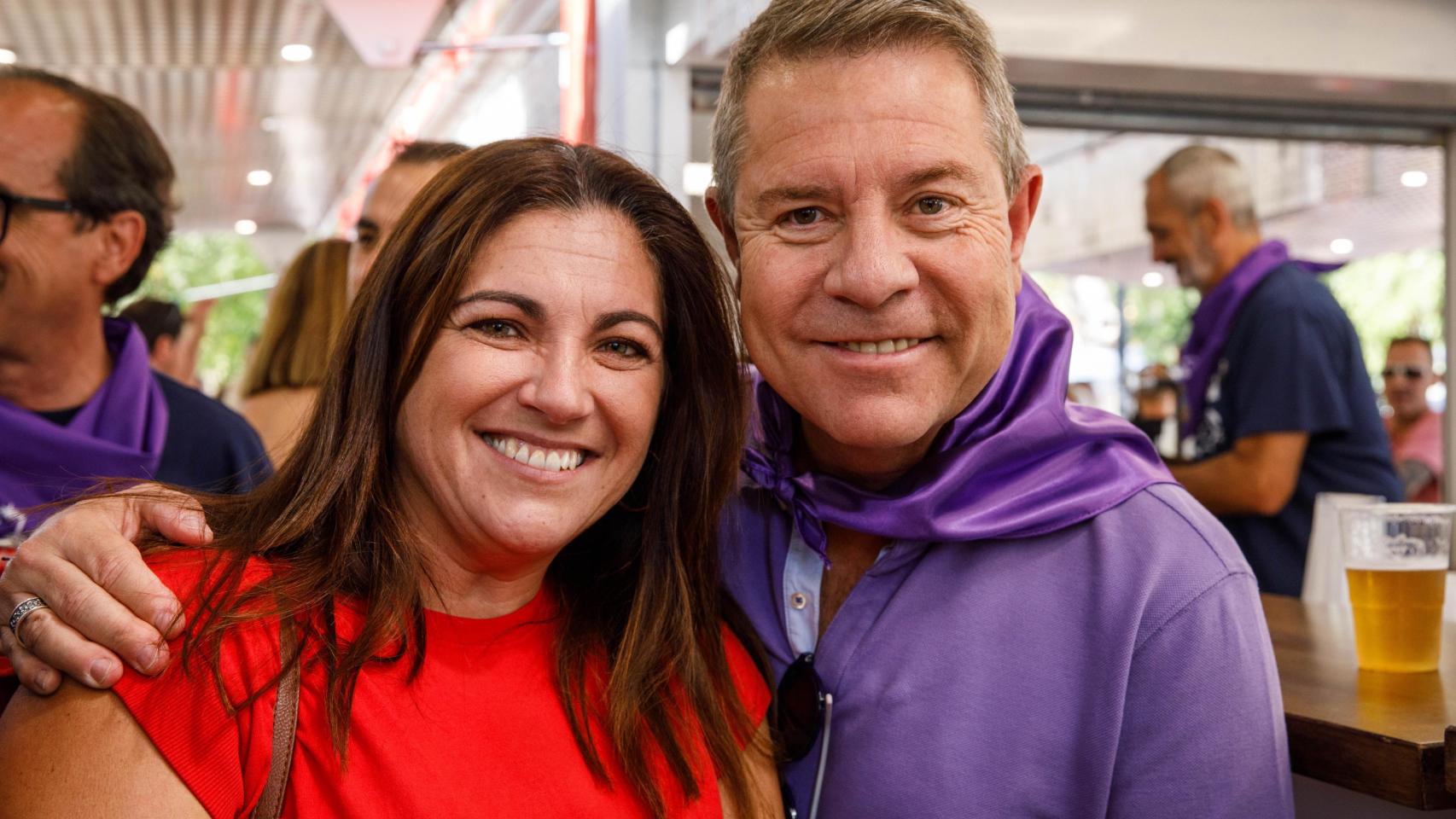 Emiliano García-Page, un año más, se toma el vermú en Guadalajara: todas las fotos