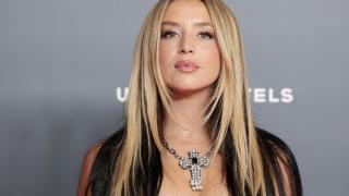 Lola Índigo en un photocall.