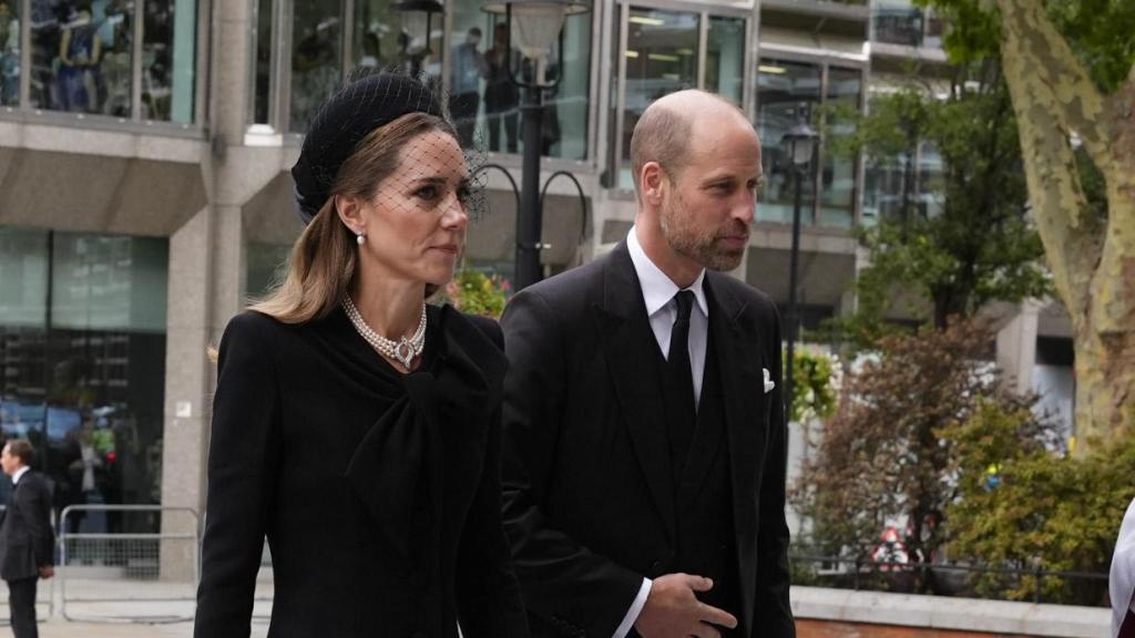 Kate Middleton y el príncipe Guillermo.