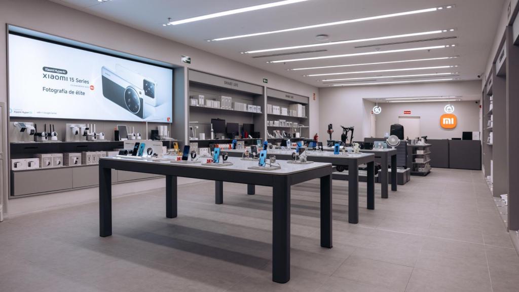 La tienda propia de Xiaomi en el centro comercial La Gavia de Madrid.