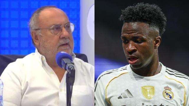 Imagen de Alfredo Relaño y Vinicius.