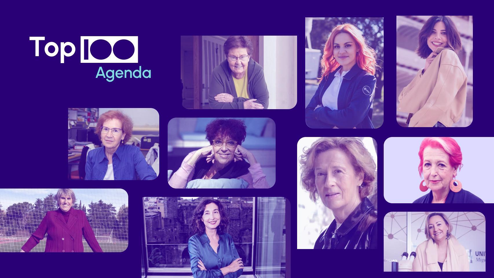 Montaje de la agenda de las 'Top 100'