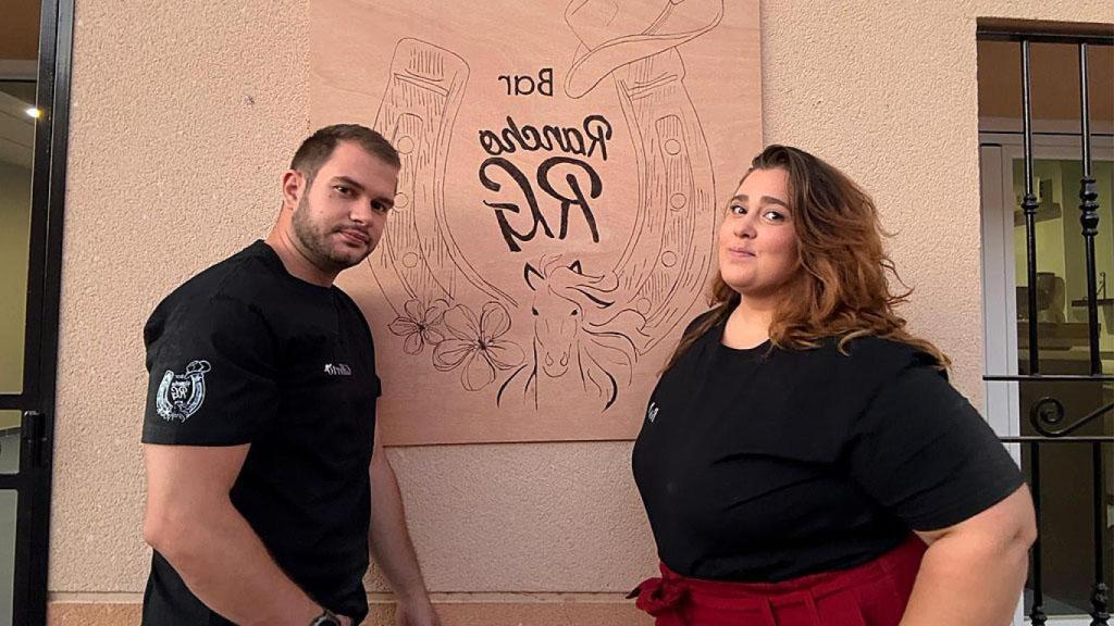 Rocío y Gilberto reabrirán el Bar El Rancho, de Lomoviejo