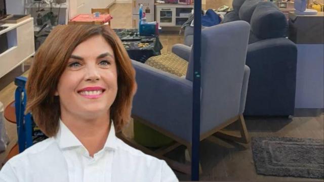 Samanta Villar (49) presume de ático en Barcelona.