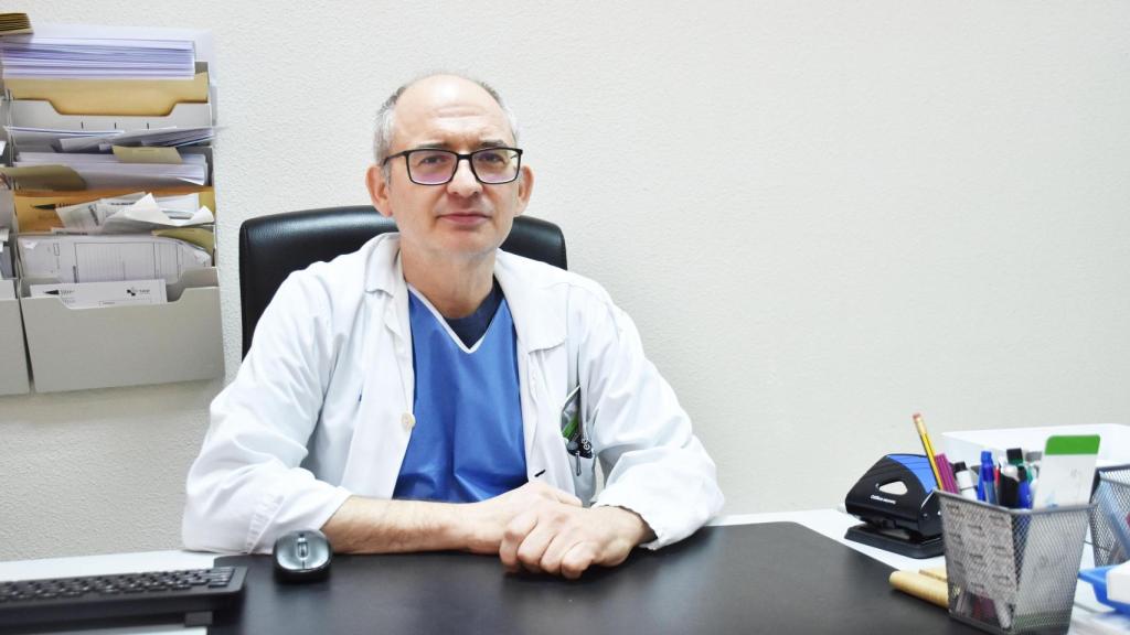 Enrique Ortega Ladrón, jefe de sección de la Unidad de Dolor en Valladolid