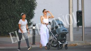 Primeras imágenes mundiales de Amber Heard junto a sus mellizos y su hija Oonagh Paige