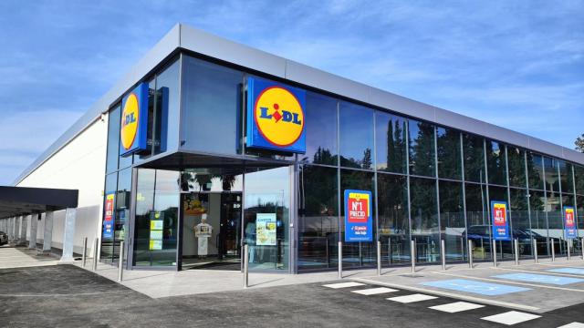 Un supermercado de Lidl.