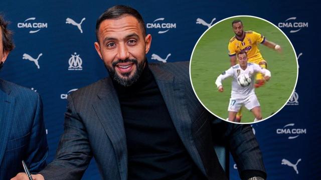 Mehdi Benatia, director deportivo del Marsella y su penalti a Lucas Vázquez en 2018
