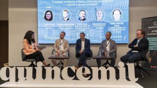 Momento del debate sobre zona tensionada en el foro organizado por 'Quincemil'.