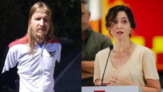 Pablo Fernández e Isabel Díaz Ayuso, en un montaje de EL ESPAÑOL