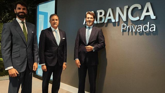 Borja Alonso del Cid, Javier Rivero y José María Ferrer.