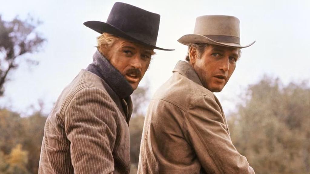 Robert Redford y Paul Newman en 'Dos hombres y un destino'.