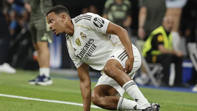Trent Alexander-Arnold, tras lesionarse con el Real Madrid