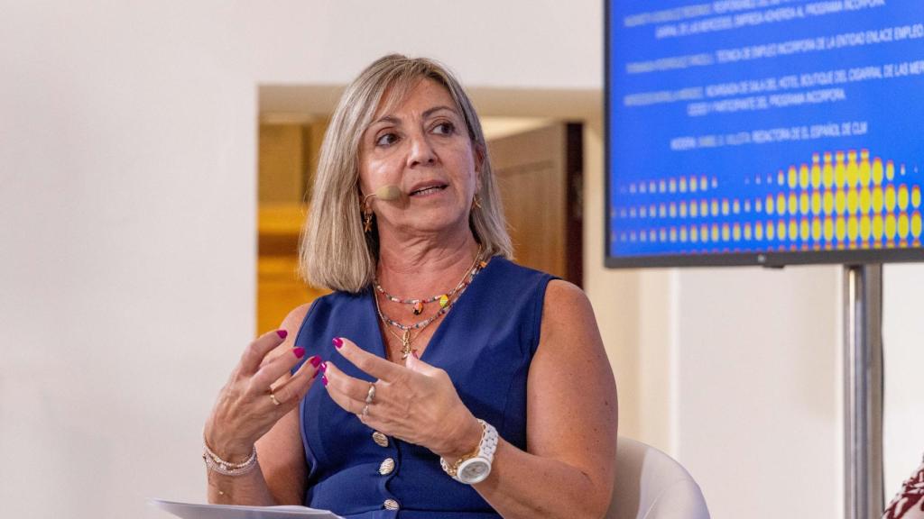 Fernando Rodríguez en un momento con su intervención.