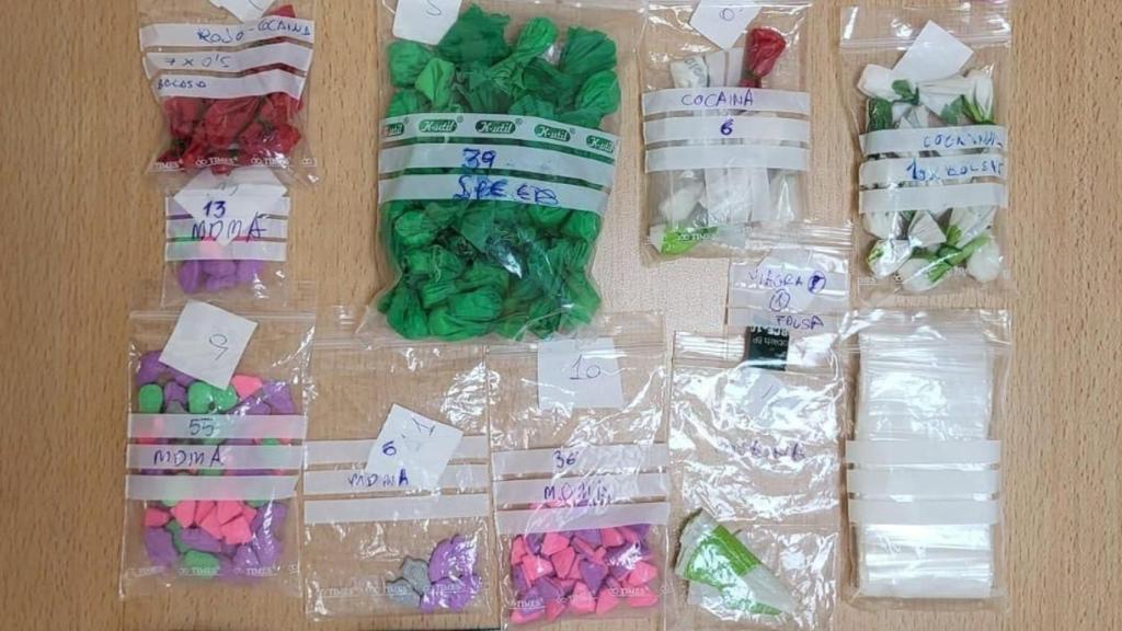 Las sustancias intervenidas.