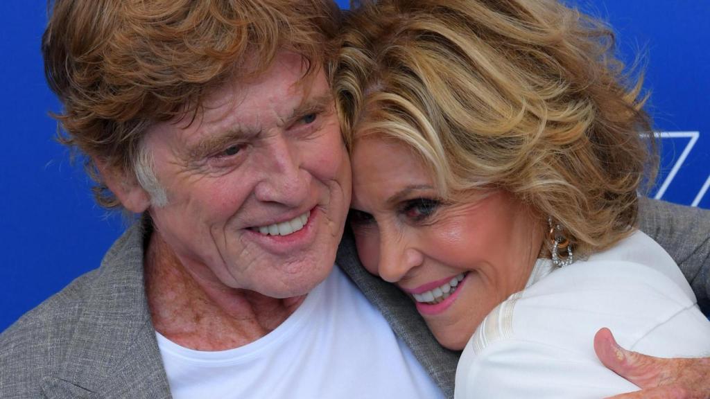 Robert Redford y Jane Fonda, en un evento de 2017.