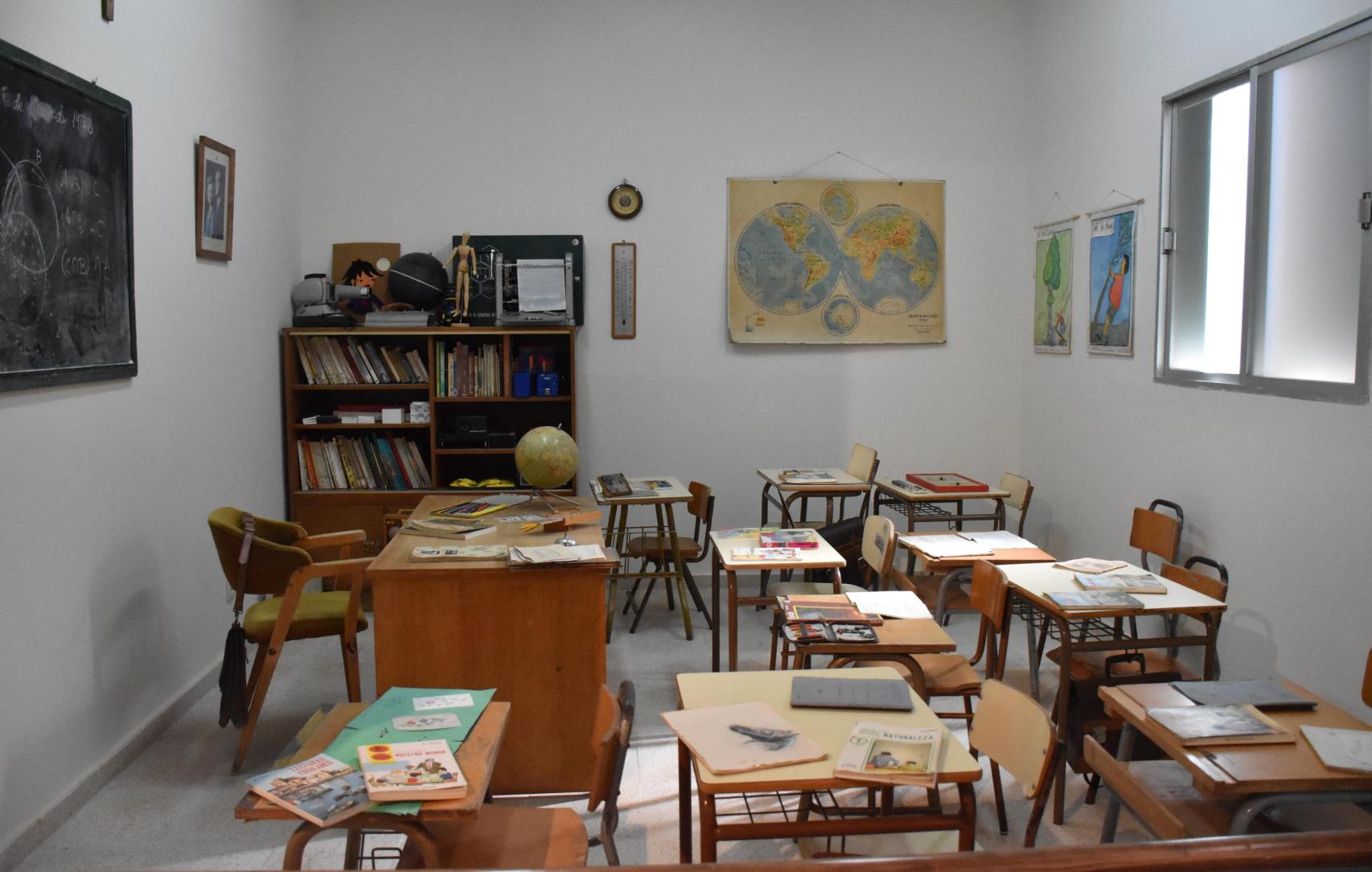 Aula del Museo Pedagógico de Zamora