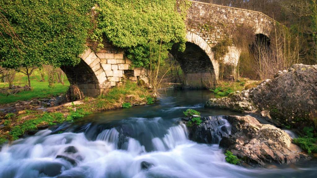 Puente de San Xoán de Furelos, en Melide