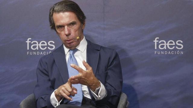 El expresidente del Gobierno José María Aznar este miércoles en el Campus Faes 2025.