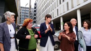 Reunión entre representantes del BNG y la junta de personal del CHUAC.