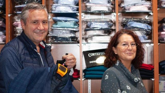 Rafa y Lale Pérez, de Selecciones Rafael en Alcoy.