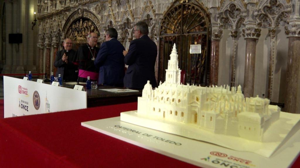 La maqueta de la Catedral Primada de Toledo.
