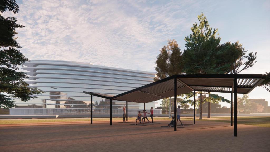 Una recreación de cómo quedará una de las fases de la Nueva Albufereta de Alicante.